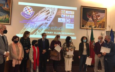 Fundação Rotária Portuguesa na cerimónia de entrega de bolsas de estudo do Rotary Club de Sesimbra