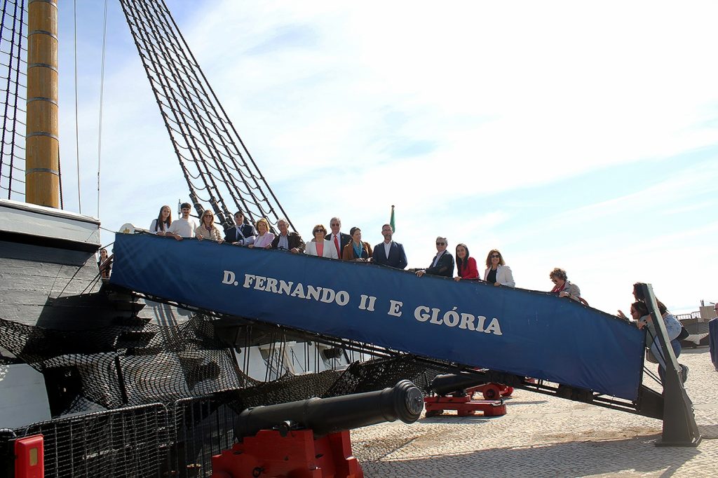 visita à Fragata Dom Fernando II e Glória