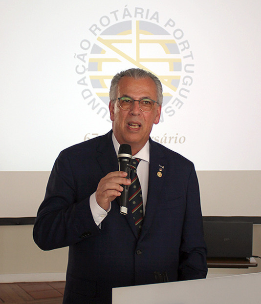 João Calado, Presidente da Comissão Executiva da Fundação Rotária Portuguesa.