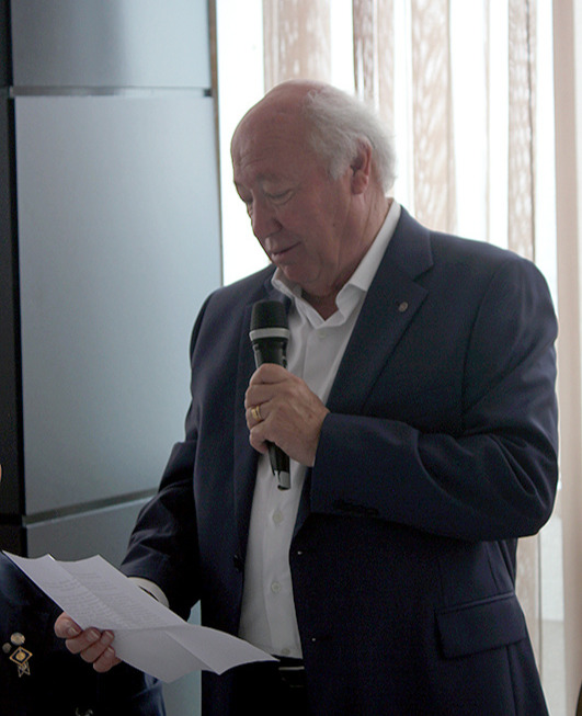 Luís Eiras, Presidente do Rotary Club de Almada
